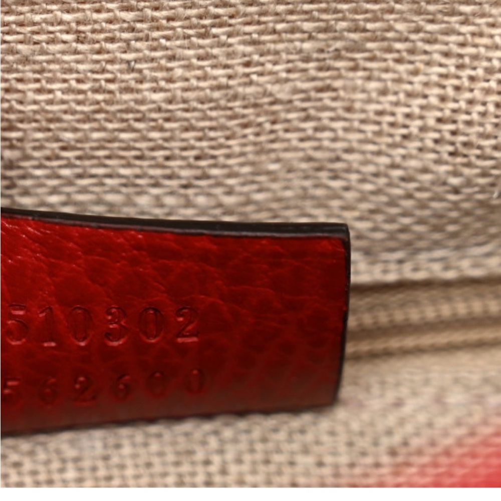 Gucci Scarlet Leather Satchel - Picture 4 of 6